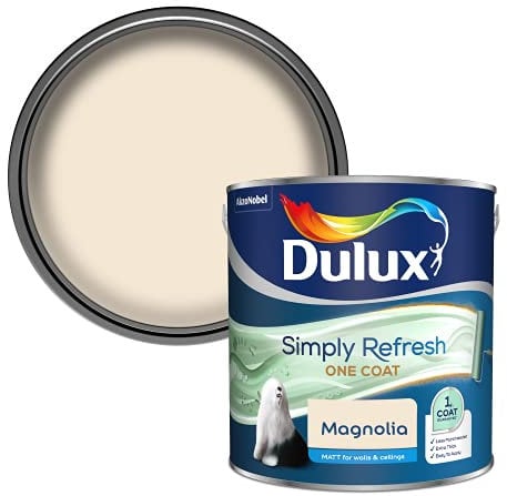 Dulux Simply Refresh Matt Emulsion Paint - Magnolia - 2.5L 5382877