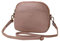 FANDARE Superleicht Schultertasche Echtleder Umhängetasche Damen für Arbeitstasche Reise Freizeit Schule Crossbody Bag Violett