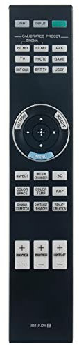 RM-PJ25 Replacement Remote Control Commander fit for Sony 1080p 3D SXRD Home Theater Projector VPLHW40ES VPL-HW40ES VPLHW50ES VPL-HW50ES VPLHW55ES VPL-HW55ES
