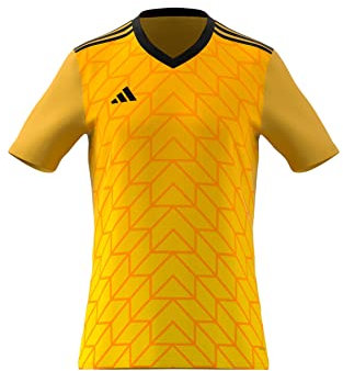 Adidas Mens Jersey (Short Sleeve) Team Icon 23 Jersey, Bold Gold, IC1250, S