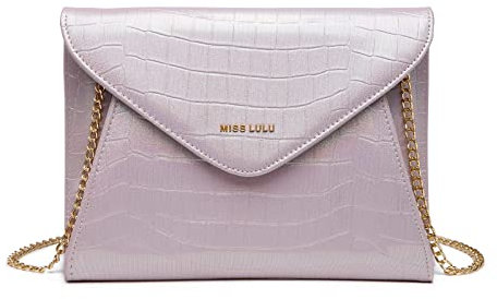 Miss Lulu Bolsa de Embrague de la Boda de Las Mujeres de la Cadena de la Bolsa de Sobres de un tamaño