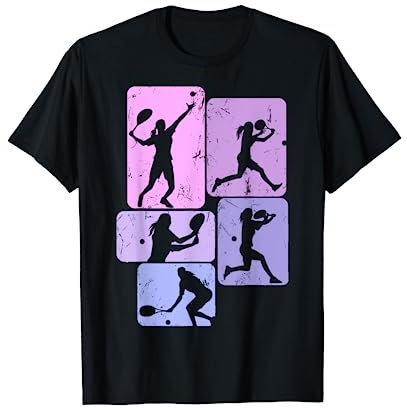 Tennis Tennisspielerin Mädchen Damen T-Shirt