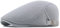 meioro Herren Mesh Schirmmütze, Atmungsaktive Sommer Newsboy Gatsby Barett Cap für Männer und Frauen, Unisex Flache Kappe Driving Schiebermütze Sportmütze Sonnenhut Flat Cap Größe 55cm-60cm (Hellgrau)