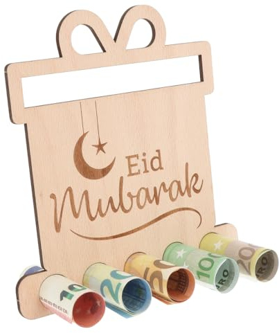 Spruchreif | Originelle Geldgeschenke | Geldgeschenk aus Holz | Geschenke aus Holz | Geldgeschenk „Eid Mubarak“ | Ramadan Geschenk | Ramadan Feier | Eid Mubarak