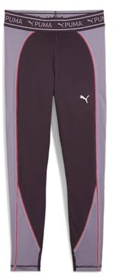 PUMA Unisex Fit Train Strong 7/8 Tight Strumpfhose, Midnight Plum, XS EU