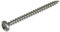 SECCARO Spanplattenschraube Halbrundkopf 4 x 45 mm, Edelstahl V2A VA A2, Holzschraube mit Vollgewinde, Kreuzschlitz/PZ, 150 Stück