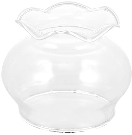 KONTONTY Paralume Vetro Per Decorativo e Pratico Copertura Per Candela Design Elegante Per e Accoglienti