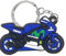 Generico Schlüsselanhänger aus Gummi in Form eines Motorrads, Geschenkidee für Unisex CBR Ninja Z750 R1 R6 Blau Grün Rot Zubehör für Motocross Auto Motorrad Schlüsselanhänger Keychain, blau, One size