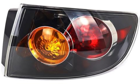 Maßgeschneidert Heckleuchte für Mazda 3 2004-2010,Auto Rücklicht Komplettsets,Rückleuchte Baugruppe,Rücklichter Gehäuse Ersatz Zubehör,B-Right Outer