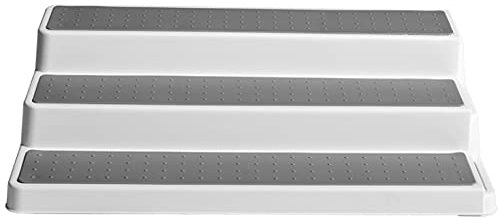 Estante de especias escalera de 3 niveles armario de cocina organizador armario de almacenamiento herramientas de cocina