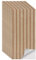 Swehooirt Holz Optik Paneele, 3D Akustikpaneele Selbstklebend, Holz Wandpaneele in Holzoptik, Panels für Wohnzimmer, Küche, Wand Deko, Wandverkleidung und Schallschutz - Eiche hell,20er Set