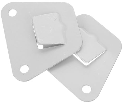 VICASKY 1 Set Wall Mount Fan Bracket Heavy Duty Stainless Steel Holder for Oscillating Fans Versatile Design Compatible with Various Models Decorative Effect for Space Saving Installations