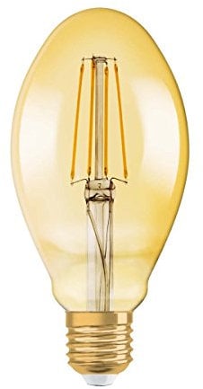 Osram LED Vintage 1906 Lampe, Sockel: E27, Warm White, 2500 K, 4, 50 W, Ersatz für 40-W-Glühbirne, Weiß, 1 Stück (1er Pack)