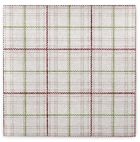 Sovie HOME Serviette Lene aus Linclass® Airlaid, Weihnachtsserviette stoffähnlich, winterlich Wintermotiv, Weihnachtsfeiern & Adventszeit, 40 x 40 cm, 12 Stück