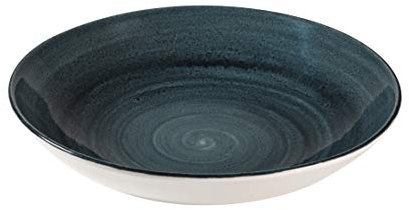 Churchill Stonecast -Coupe Bowl Schüssel- Durchmesser: Ø24,8cm, Farbe wählbar (Rustic Teal)