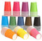 Lot de 120 gobelets jetables en carton multicolores et biodégradables, 266 ml, pour loisirs créatifs, vacances, mariage, 12 couleurs