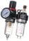 MASUNN G1/4 In Line Air Compressor Filter Regulator Gauge Trap Oil Water Regulator