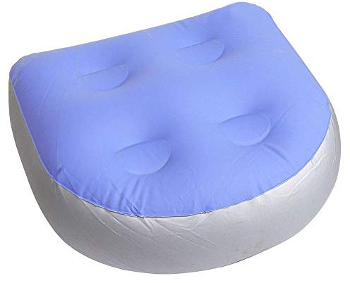 WaroomJILIMI Spa and Hot Tub Booster Seat, Inflatable Bathtub Massage Cushion, Relaxation Massage Mat for Adults Elders Kids at Home Spa&Rest with Suction Cups