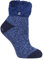 HEAT HOLDERS - Womens Fluffy Turnover Cuff Thermal Ankle Slipper Lounge Bed Socks with Non Slip Grips (4-8 uk, 37-42 eur, HHL15)