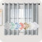 MRTREES Tende Voile Semitrasparenti per Interni In lino con Occhielli 140x160 CM Tenda Trasparente Moderne per Camera da Letto Soggiorno e Cucina Tende Piccole per Finestra Grigio 2 Pezzi