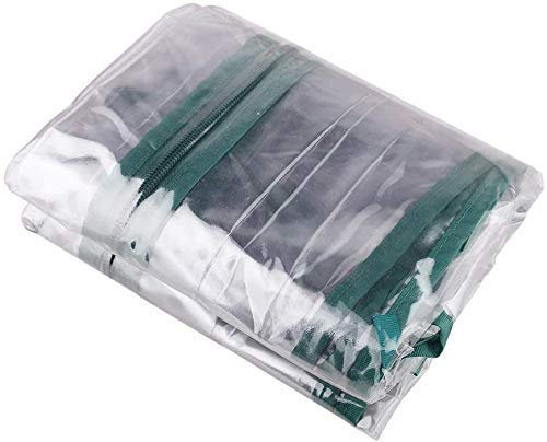 Cubierta de invernadero de 2 niveles para plantas/invernadero de plantas de hogar, mini plástico PVC, accesorios de repuesto para invernadero, pequeñas casas verdes (sólo cubierta), 2 niveles., 1