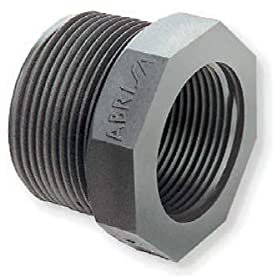 Raccord de réduction Male Femelle en PEHD - Ø A: 2'' | Ø B: 1''1/4