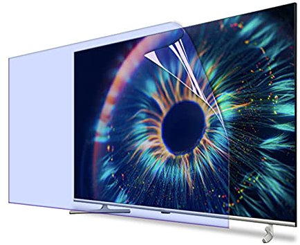 GFSD Bildschirmschutz Entspiegelt PET-Material for Breitbild 27-75 Zoll Computer PC-Monitor Anti-Blaulicht und Blendschutz (Color : HD Version, Size : 65 inch 1429X804mm)