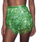 Ushiny Sparkle Paillette Fringe Mini Röcke Sparkly Tassel Rave Kostüm Festvial Shorts für Damen