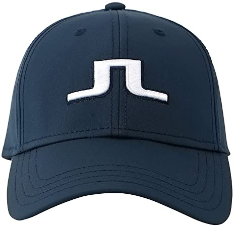 J.Lindeberg AW22 Herren Angus Cap, JL Navy, Einheitsgröße