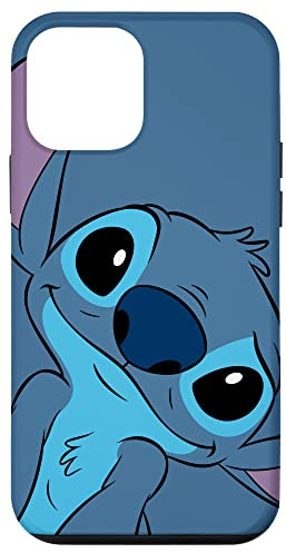iPhone 12 mini Disney Lilo and Stitch Cute Stitch Face Slate Gray Case
