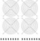 YIMATEECO Lüftergitter Lüfterabdeckung 120mm, 4Stü Fan Grill Metallgrill Fingerschutz Schutzgitter Metal Grill Belüftung für 120x120mm CPU Lüfter, Computer Kühllüfter (120 * 120mm, 4Stü, Silber)