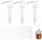 Dosierpumpe für 3-teilige Vital Drink Erstpumpe Wiederverwendbarer Pumpspender für 500ml/1000ml Flaschen, Set mit 3 Pumpen, 3 Langen und 3 Kurzen Schläuchen, Präzise Dosierung