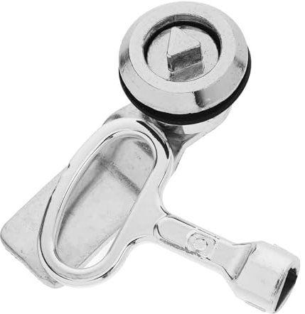 jojofuny 1satz Dreieck Schloss Für Mülltonnen Mülltonnen Schloss Mit Schlüssel Und Langlebig Für Außenbereiche Und Gartenabfälle Einfacher Schutz Gegen Unbefugten Zugriff