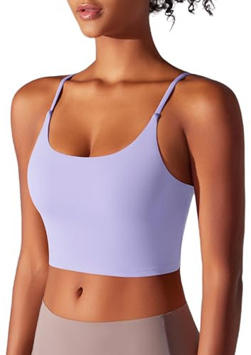 JTSONN Sport BH Damen Atmungsaktiver Sport Bra mit Mittlere Unterstützung Sportbh mit Feste Brustpads Sportunterwäsche für Damen Fitness Yoga Training Kein Stahlring