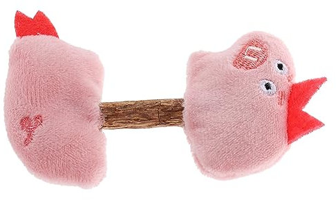 iplusmile Cat Teaser Spielzeug Plüsch Tierform Interaktives Silberweiden-katzenspielzeug Für Kätzchen Spieltriebs Bindung Katze Und Besitzer