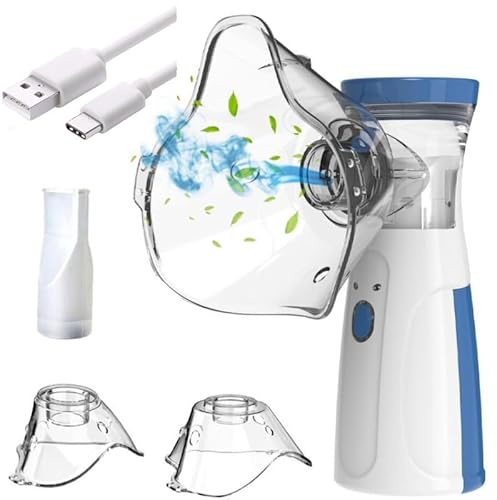 PHARMALUXE Nebulizador, Nebulizador bebe, Nebulizador adultos, Nebulizador portatil, vapsolo, Nebulizador Niños, Nebulizador Nasal Bebe, Inhalador de Vapor, Winner Flow, Buona Spray-Sol Nebulizador