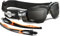 ToolFreak Spoggles - Gafas de seguridad y gafas protectoras combinadas., negro y naranja, Bora