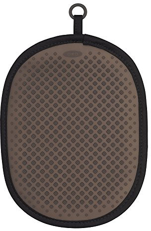 OXO Good Grips Manique de cuisine en silicone, Gant four anti-chaleur, Noir