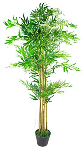 Leaf Design UK Artificial Plants/Trees, Bamboo Natural, 150cm