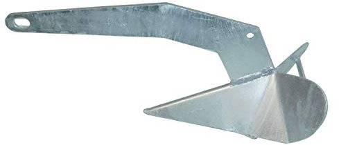 Saarwebstore - Scarponi in Acciaio zincato a Caldo, DC Delta, 4 kg Fino a 16 kg, 072804, 4,0kg