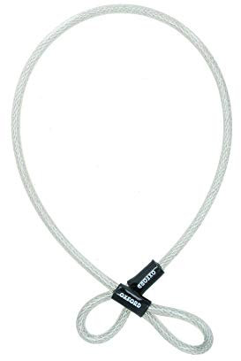 Bike Cycle Chain Lock Extender 1.2m x 12mm Braided Cable Security Vinyl Case