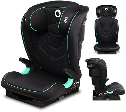 LIONELO Neal Kindersitz 15-36kg, Isofix, Seitenprotektoren, Kennzeichnung i-Size, 3-fach verstellbare Rückenlehne, Höhenverstellbare Kopfstütze, Belüftungssystem