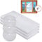 MOEGFY Fliegengitter Fenster Weiss 150X180cm, 2er Pack Mosquito Net Window, Moskitonetz Fliegennetz Fenster, Fensternetz Insektenschutz, Geeignet Für Alle Fenster, Kein Bohren Erforderlich