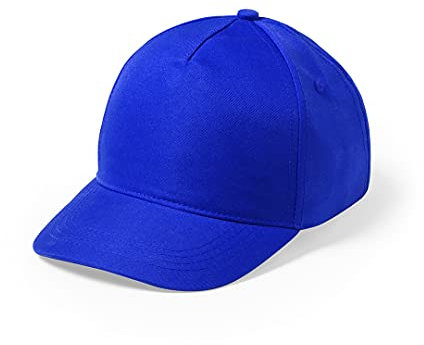 Generico Cappello per Bambino Cappellino Bimbi da Baseball Visiera Precurvata Golf Estate (Blu)