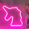 LED Einhorn Neonlicht Schild Batterie oder USB Powered Neon Licht Wand Led Deko für Schlafzimmer, Kinderzimmer, Wohnzimmer, Bar, Party, Weihnachten