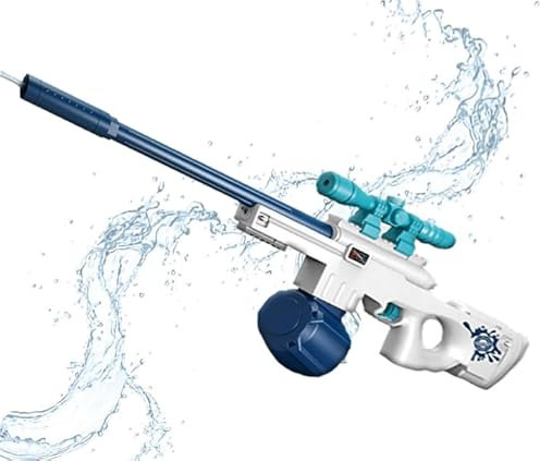 Coo11 Kids Electric Water Gun, Electric Water Blaster Gun for Kids, Water Shooting range upto 12m, Rechargeable Lithium Battery, Suitable for 3+ Years Kids