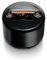 FONTINI - Va-et-vient metal cuivre brillant porcelaine noire DO