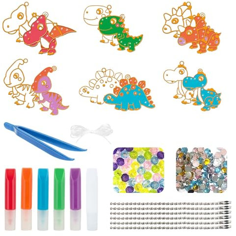 Peinture en Cristal à Faire Soi-Même - Kit de Mosaïque Noël Décoration - Kits d'Art et d'Artisanat