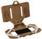 Tactical Vest Phone Holder for 4.7-6.7 Inch Phone Screens, Universal Tactical Plate Carrier Vest Attachments Outdoor Practical Foldable Navigation Phone Board for Molle Vests