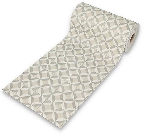 Casatessile Alfombra vinílica de Cocina antideslizable Lavable Chic 50 cm de Ancho. - VAR. 6, 280 cm.